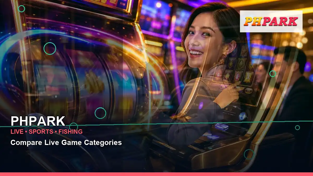 PHPARK left-diagonal play phone mobile casino games highlighting mobile-friendly casino play