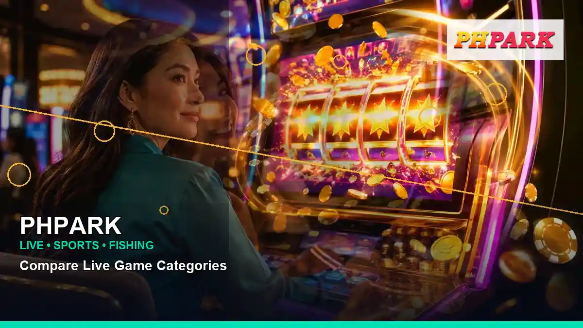 PHPARK left-diagonal gold jackpot slot games highlighting mobile-friendly casino play