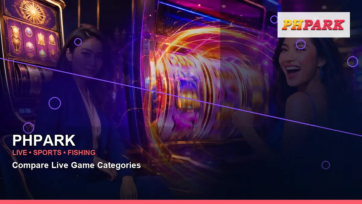 PHPARK left close-up burst free spins slot games highlighting mobile-friendly casino play